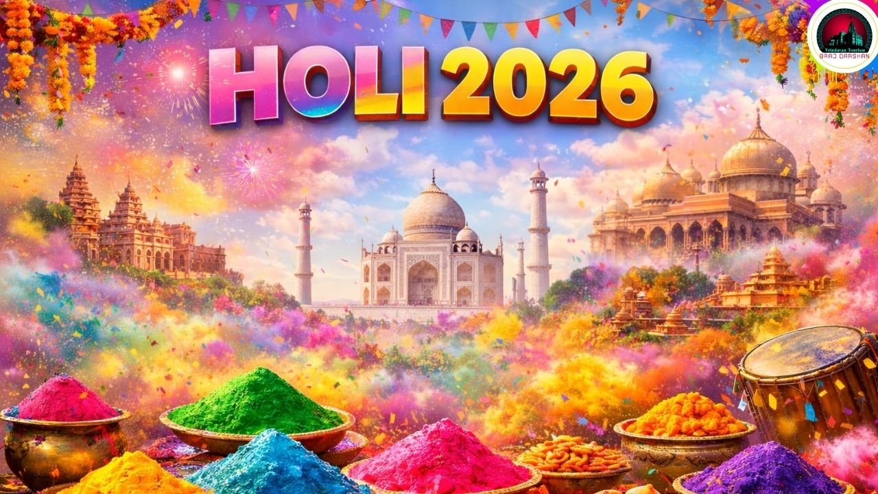 Holi 2026 Dates in India-Mathura Vrindavan Holi Schedule, Braj Holi & Tour Packages